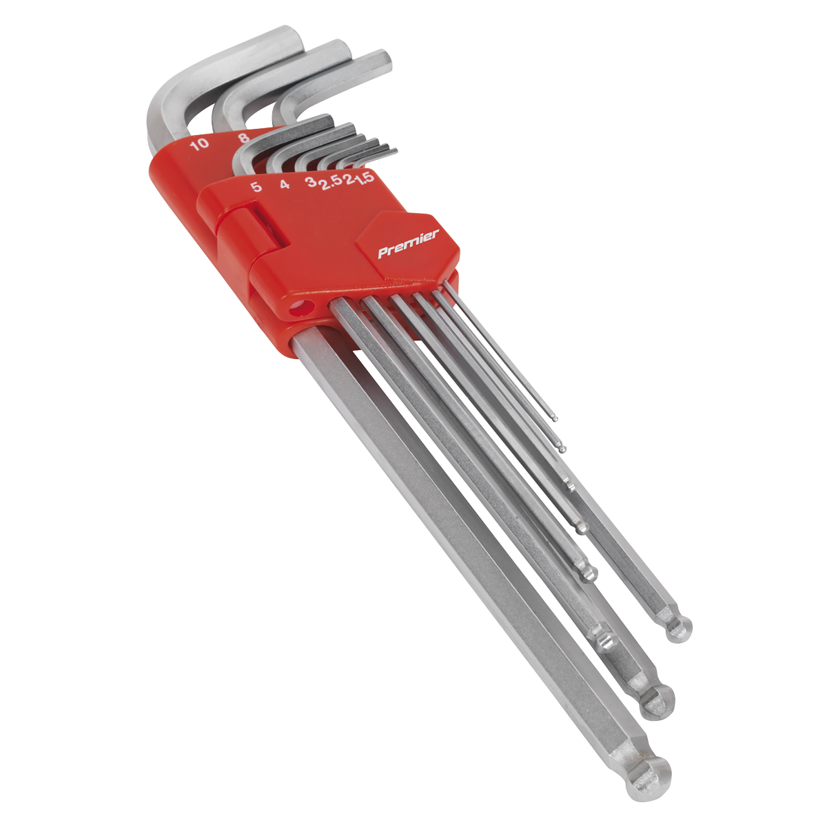 Extra-Long Ball-End Hex Key Set 9pc AK7140