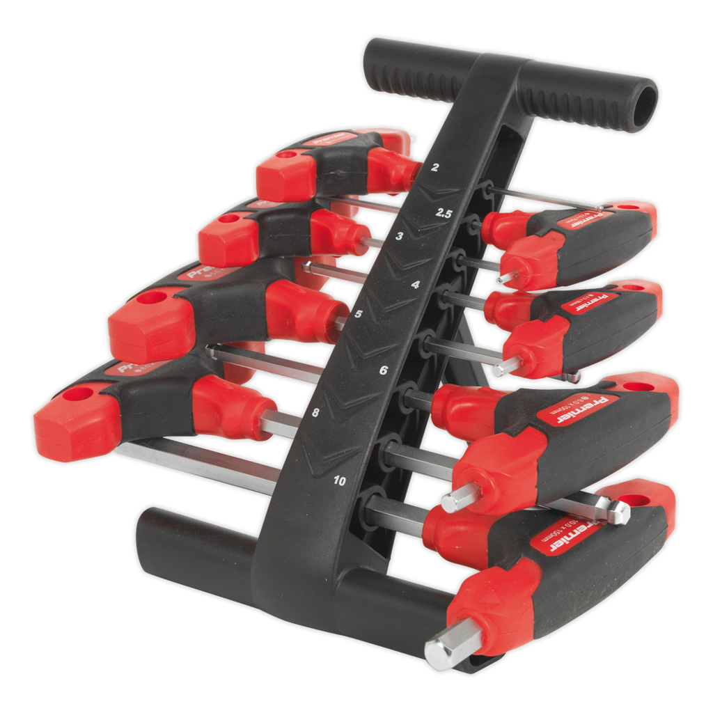 T-Handle Ball-End Hex Key Set 8pc AK7144