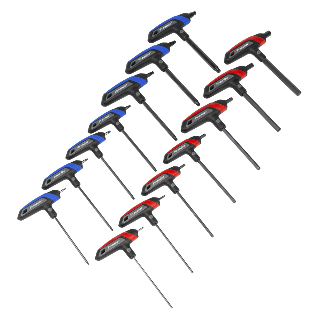 T-Handle Hex & TRX-Star* Key Set 14pc AK7147
