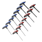 T-Handle Hex & TRX-Star* Key Set 14pc AK7147