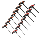 Metric/Imperial T-Handle Hex Key Set 14pc AK7149