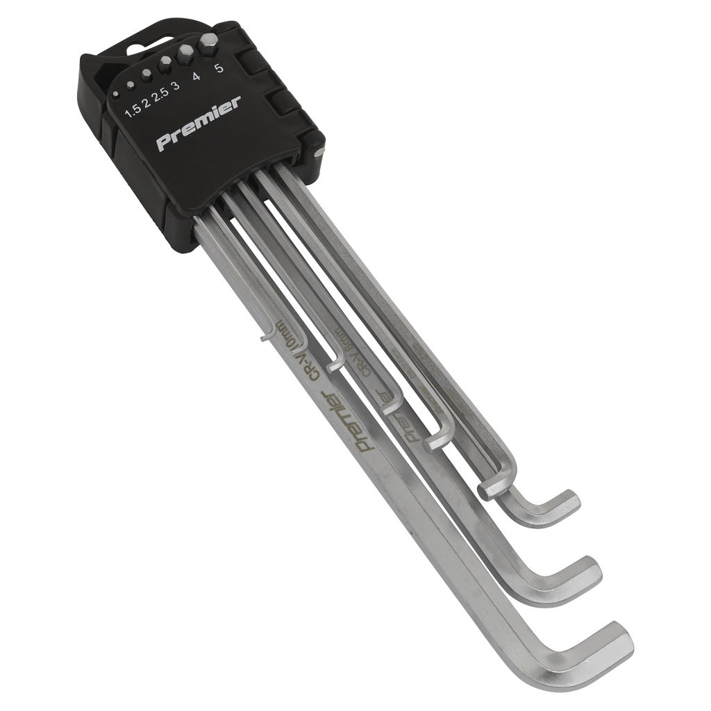 Extra-Long Stubby Element Hex Key Set 9pc AK7174