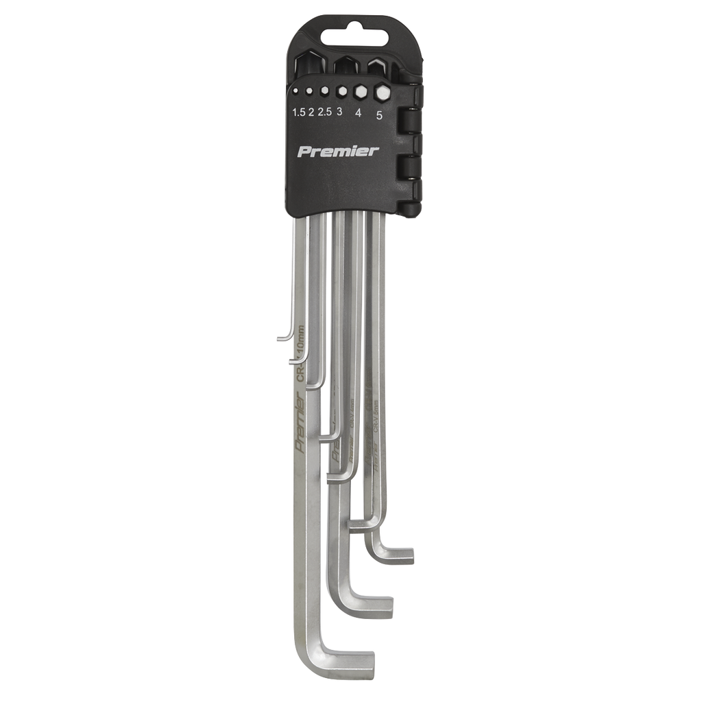 Extra-Long Stubby Element Hex Key Set 9pc AK7174