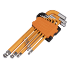 Imperial Long Ball-End Hex Key Set 9pc AK71750