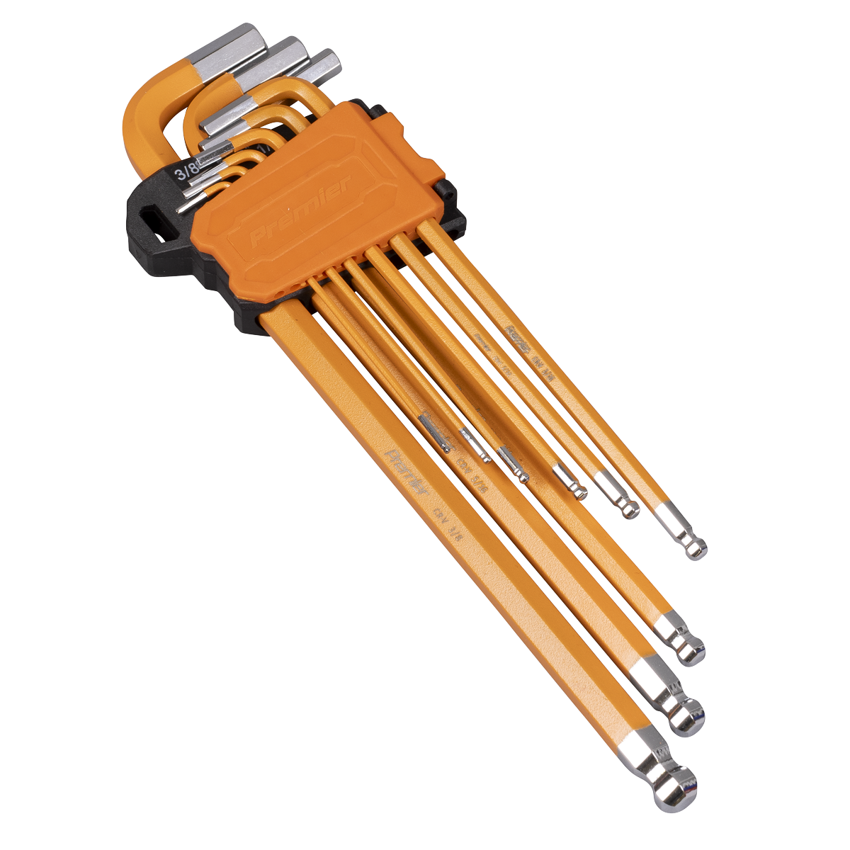 Imperial Extra-Long Ball-End Hex Key Set 9pc AK7175