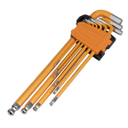 Imperial Extra-Long Ball-End Hex Key Set 9pc AK7175