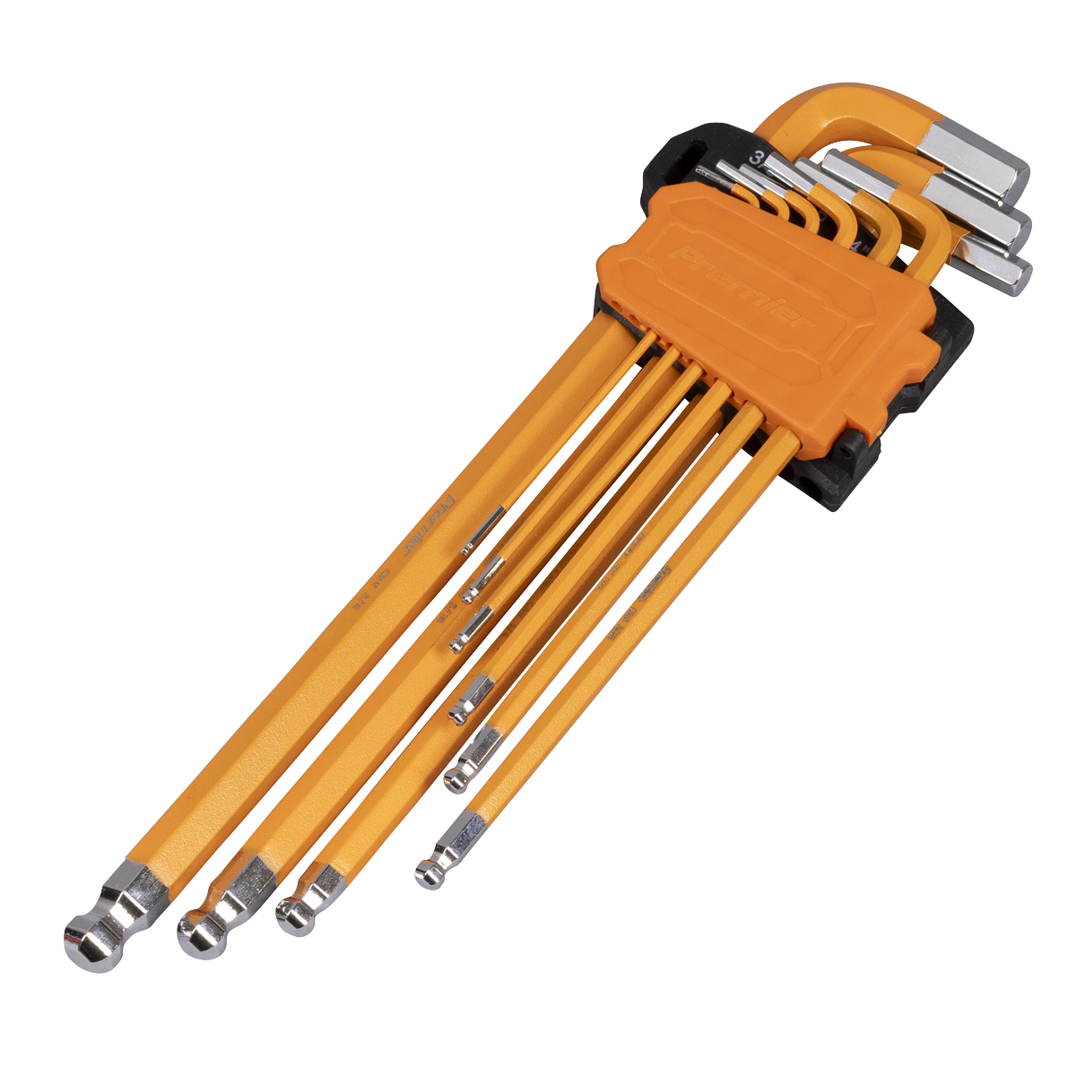 Imperial Extra-Long Ball-End Hex Key Set 9pc AK7175