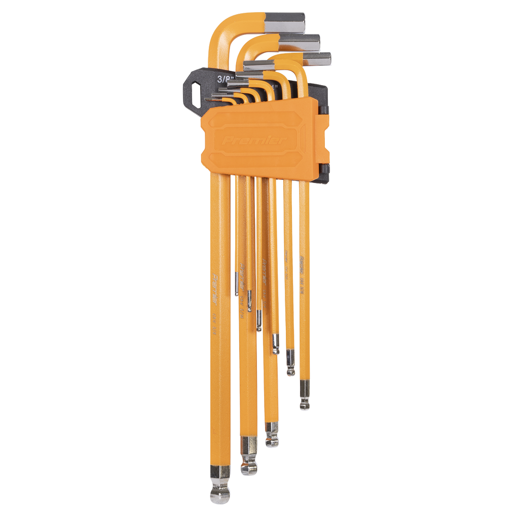 Imperial Extra-Long Ball-End Hex Key Set 9pc AK7175