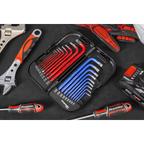 Long Anti-Slip TRX-Star* & Ball-End Hex Key Set 18pc AK7176