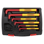 Extra-Long Hex Key Set 6pc - VDE Approved AK7177