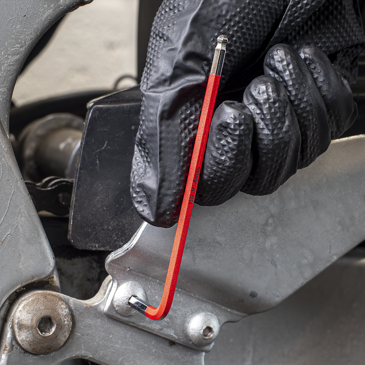 Jumbo Anti-Slip Ball-End Hex Key Set 13pc AK7187