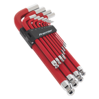Jumbo Anti-Slip Ball-End Hex Key Set 13pc AK7187