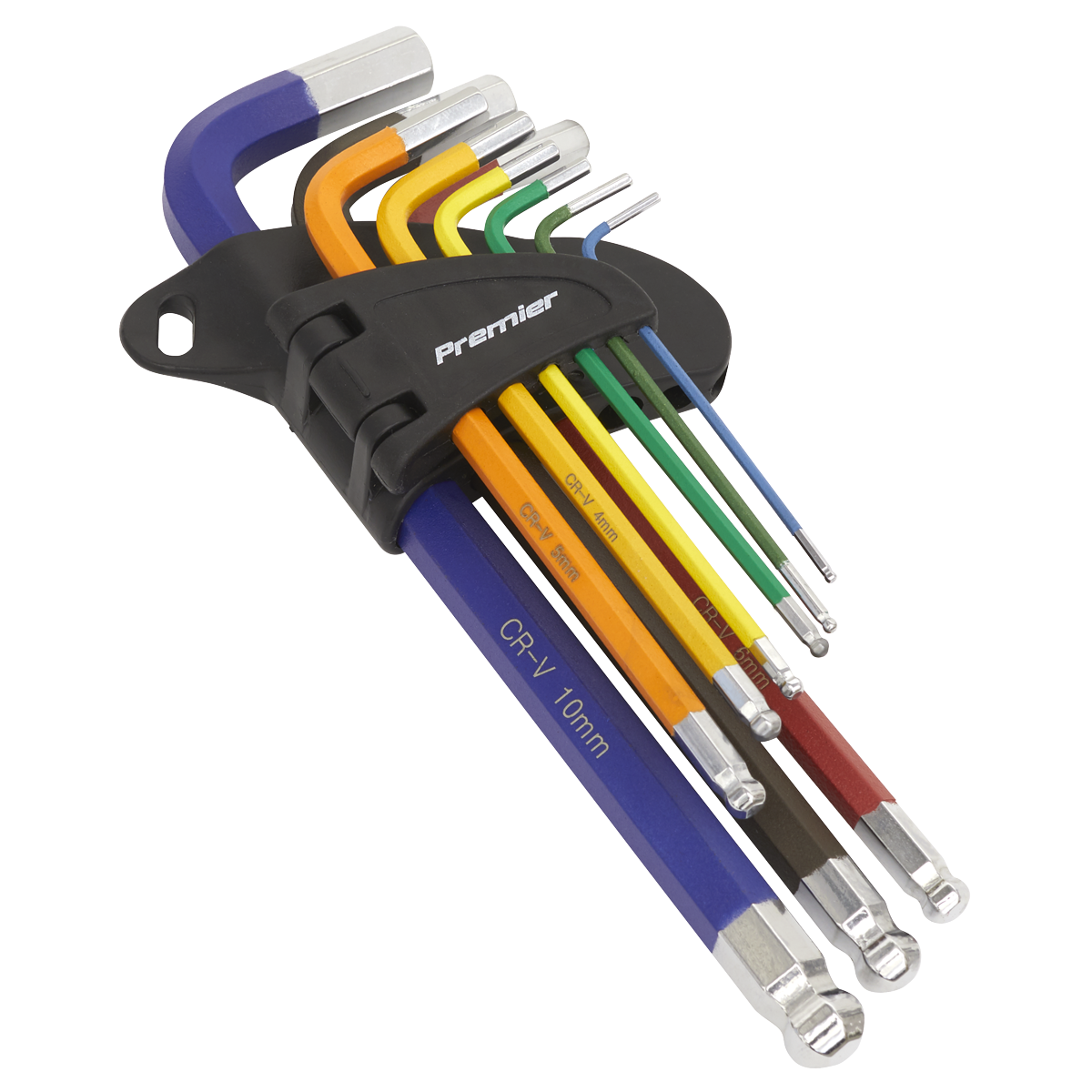 Long Ball-End Hex Key Set 9pc AK7190