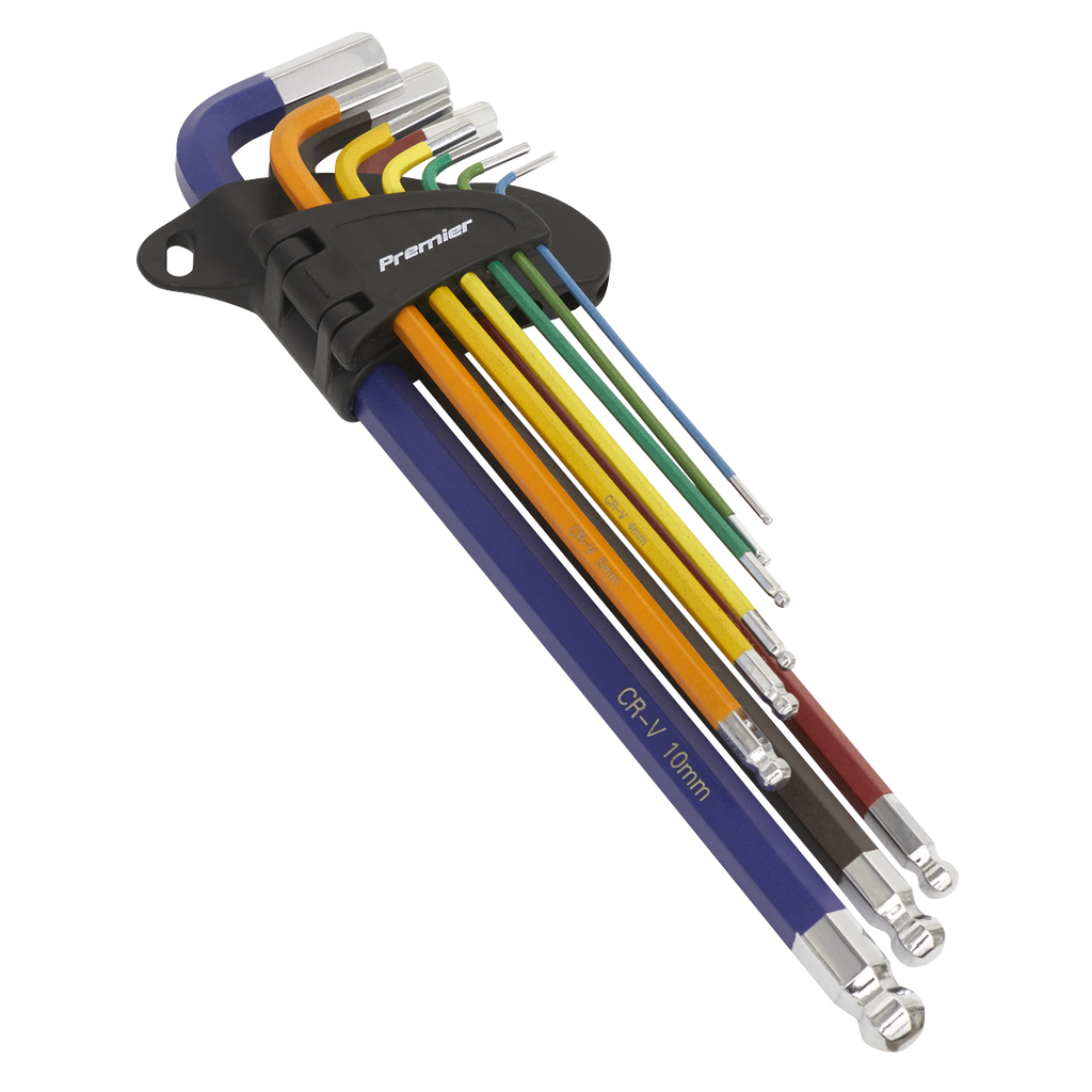 Extra-Long Ball-End Hex Key Set 9pc AK7191