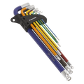 Extra-Long Ball-End Hex Key Set 9pc AK7191