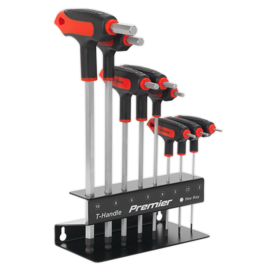 T-Handle Ball-End Hex Key Set 8pc AK7195