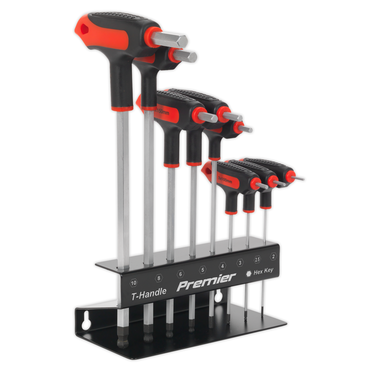 T-Handle Ball-End Hex Key Set 8pc AK7195