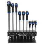 T-Handle TRX-Star* Key Set 9pc AK7196