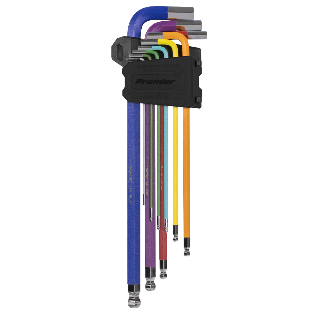 Imperial Extra-Long Ball-End Hex Key Set 9pc AK7198