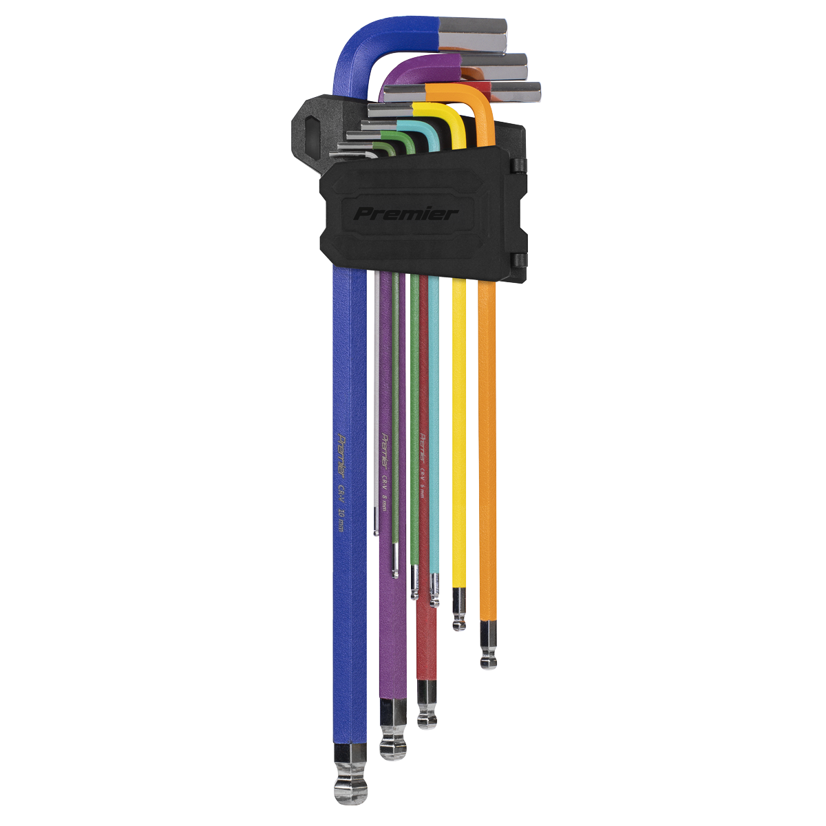 Imperial Extra-Long Ball-End Hex Key Set 9pc AK7198
