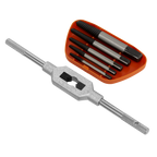 Helix Type Screw Extractor Set with Wrench 6pc AK721