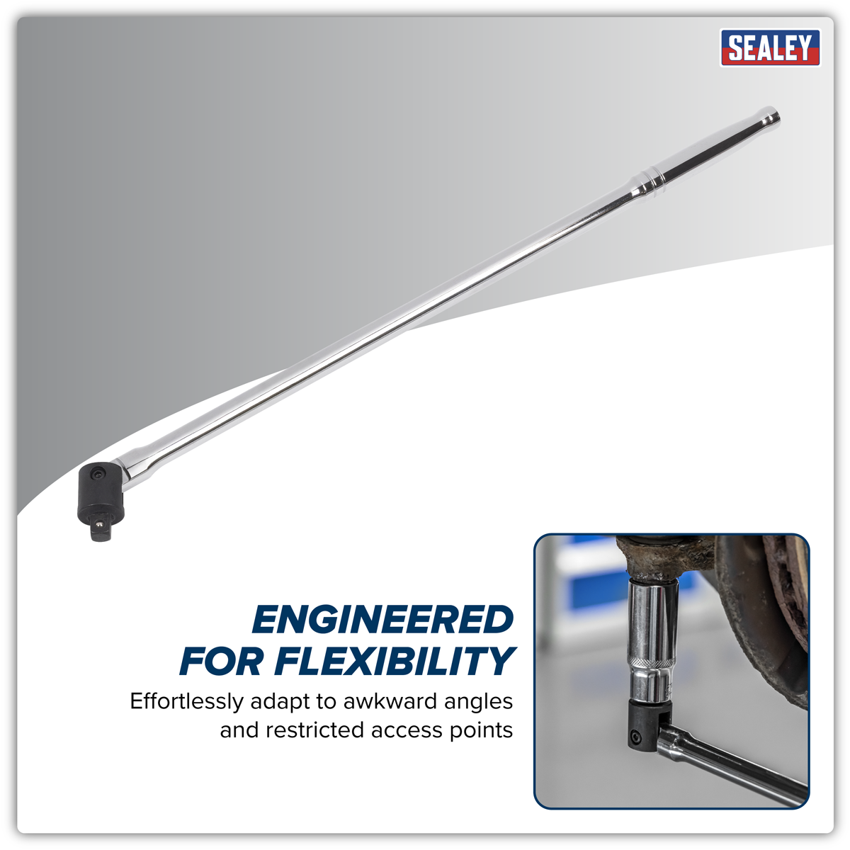 Breaker Bar 3/8"Sq Drive 450mm AK729
