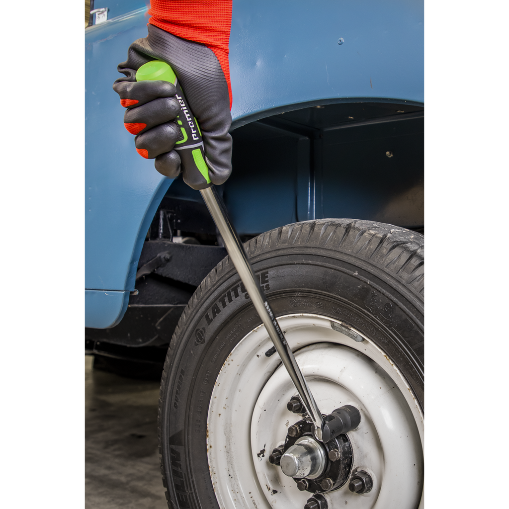 Breaker Bar 1/2"Sq Drive 600mm - Hi-Vis Green AK7306HV
