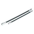 Flexible Extension Adaptor Set 1/4"Sq x 254mm & 3/8"Sq x 305mm 2pc AK7342