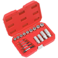 Bolt, Stud & Screw Extractor Set 18pc AK751