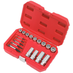 Bolt, Stud & Screw Extractor Set 18pc AK751