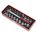 Oil Drain Plug Key Set 3/8"Sq Drive 20pc AK759
