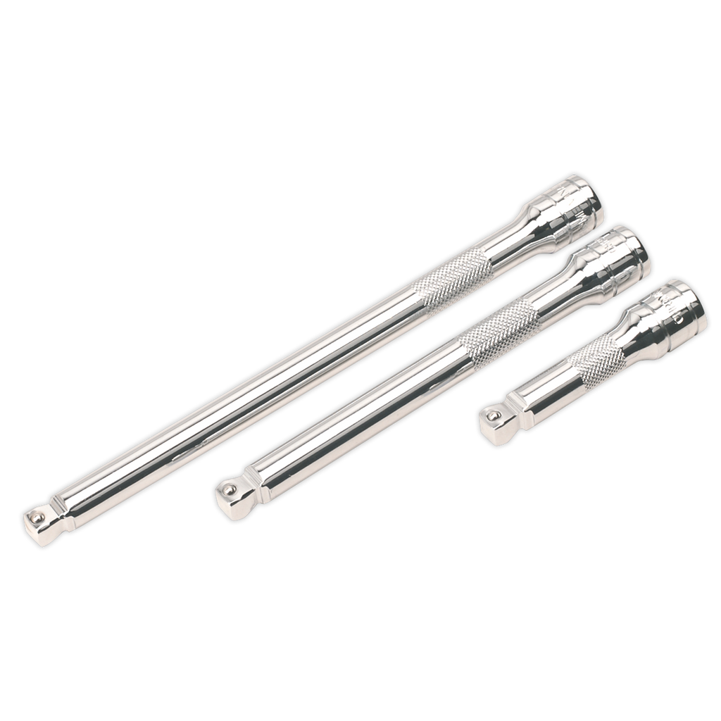 Wobble/Rigid Extension Bar Set 3/8"Sq Drive 3pc AK763