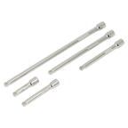 Wobble Extension Bar Set 1/4"Sq Drive 5pc AK766