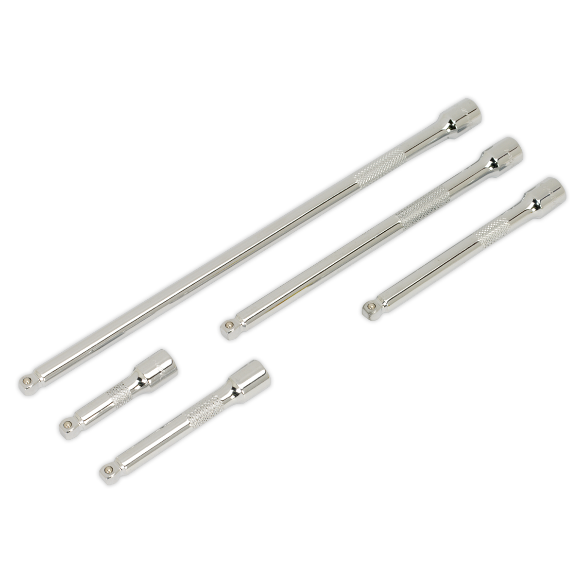 Wobble Extension Bar Set 1/4"Sq Drive 5pc AK766