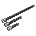 Wobble/Rigid Extension Bar Set 1/2"Sq Drive 3pc AK7692