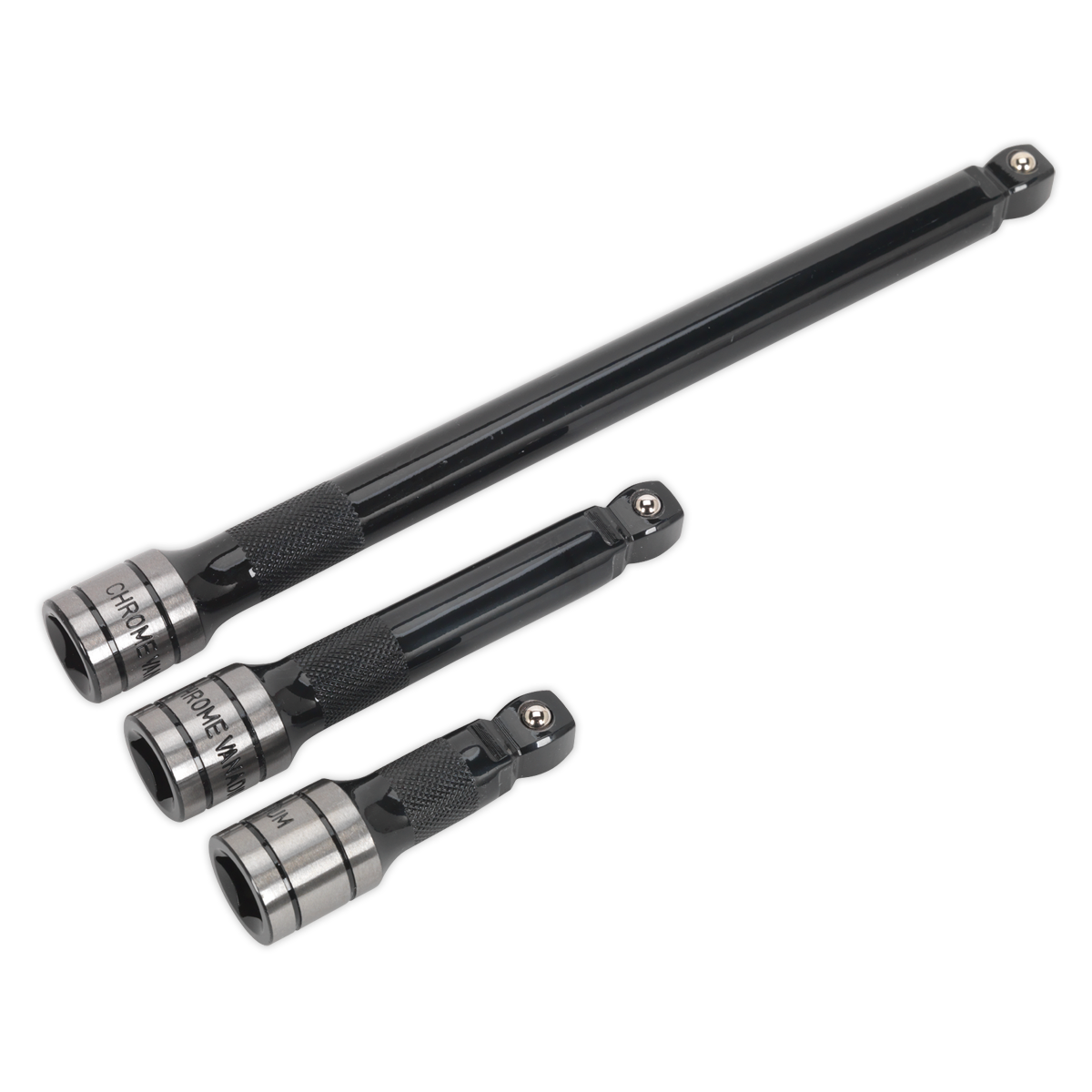 Wobble/Rigid Extension Bar Set 1/2"Sq Drive 3pc AK7692