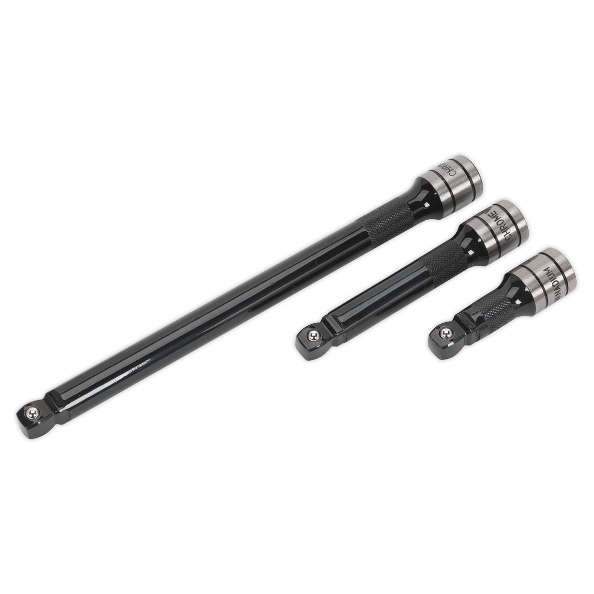 Wobble/Rigid Extension Bar Set 1/2"Sq Drive 3pc AK7692