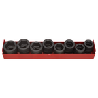 Impact Socket Set 3/4"Sq Drive 8pc AK77/9M