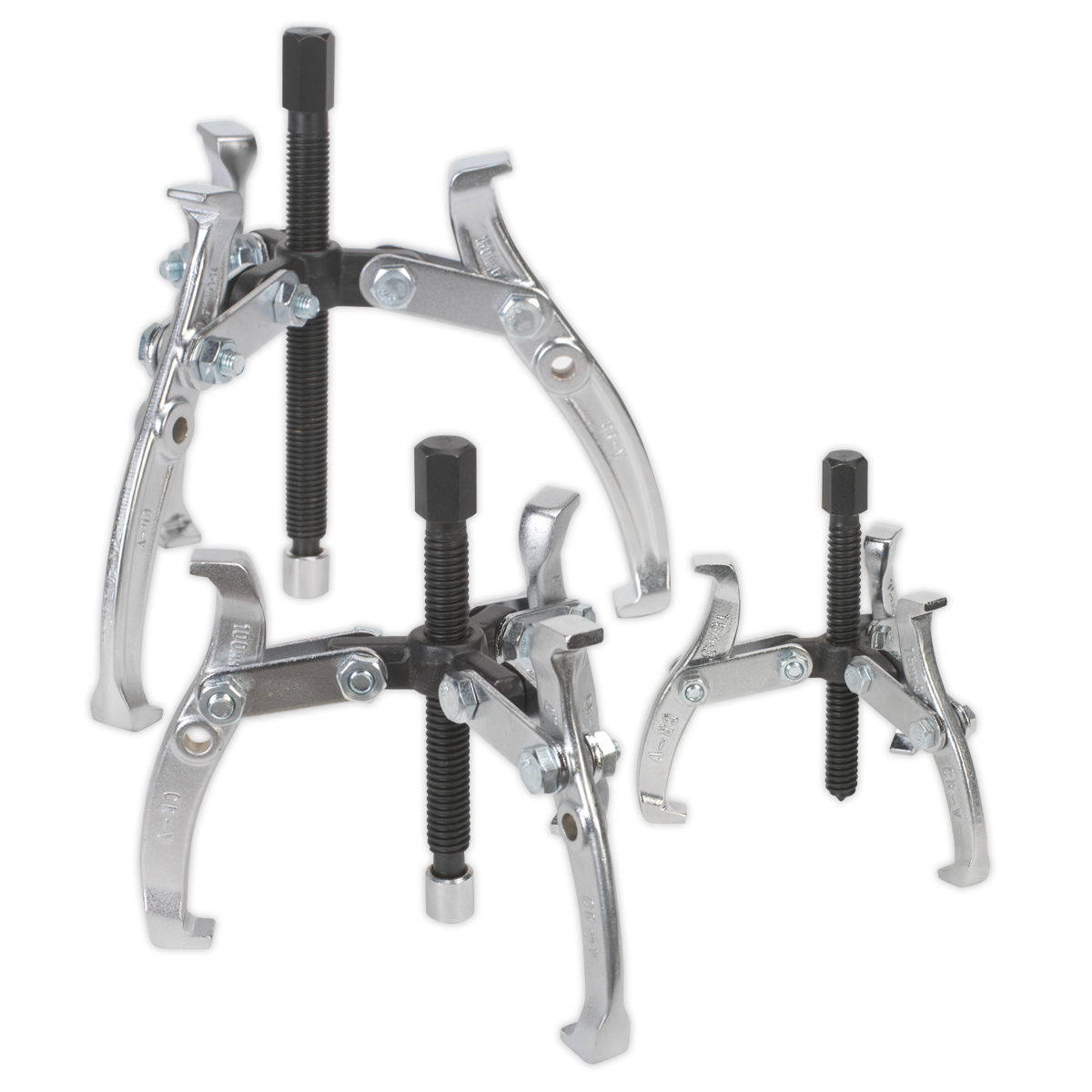 Reversible Triple Leg Puller Set 3pc AK78