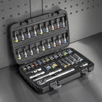 Socket & Socket Bit Set 3/8"Sq Drive 42pc AK7915