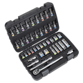 Socket & Socket Bit Set 3/8"Sq Drive 42pc AK7915