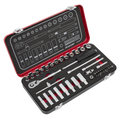 Socket Set 1/4"Sq Drive 49pc AK7920