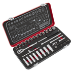 Socket Set 1/4"Sq Drive 49pc AK7920