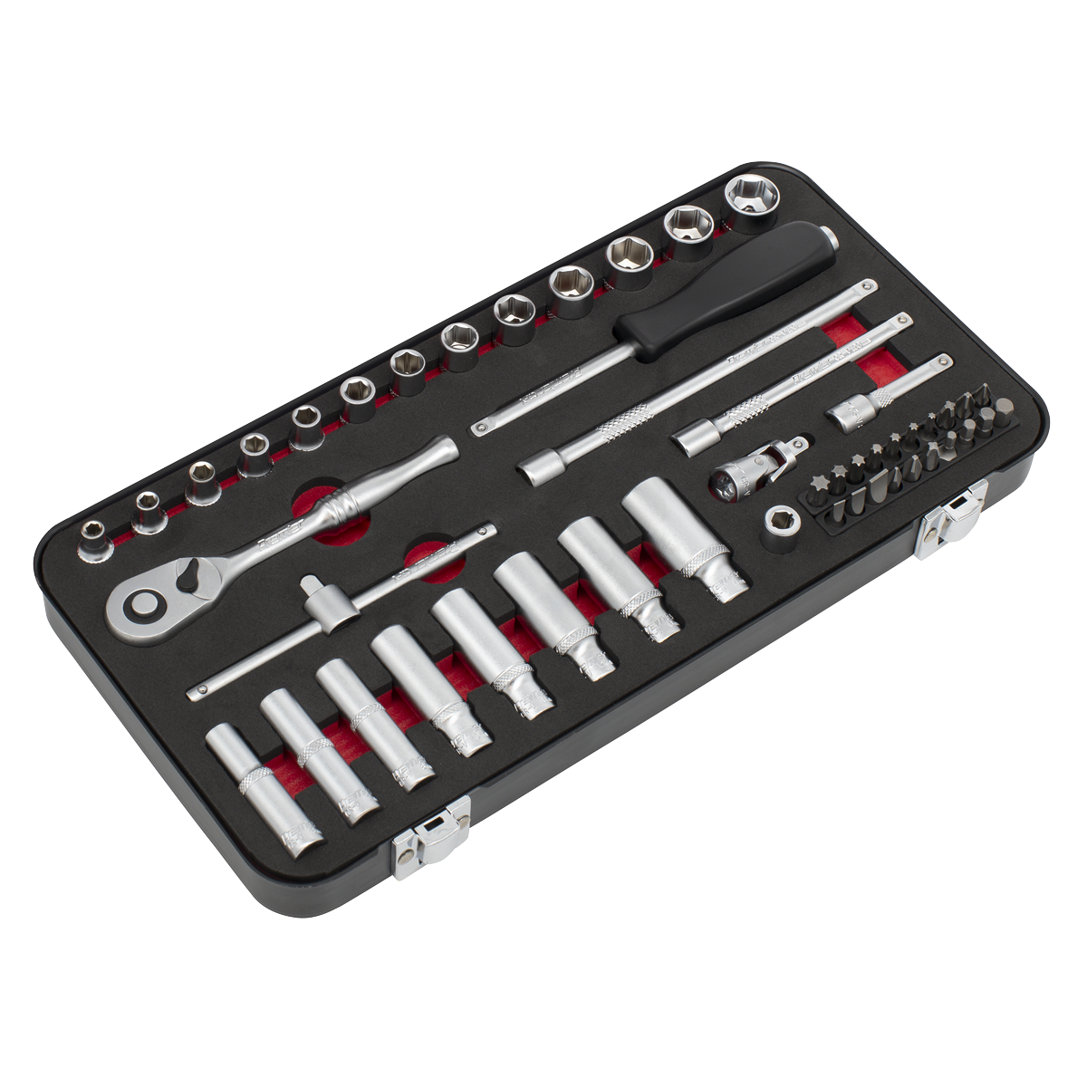 Socket Set 1/4"Sq Drive 49pc AK7920