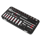 Socket Set 1/4"Sq Drive 49pc AK7920