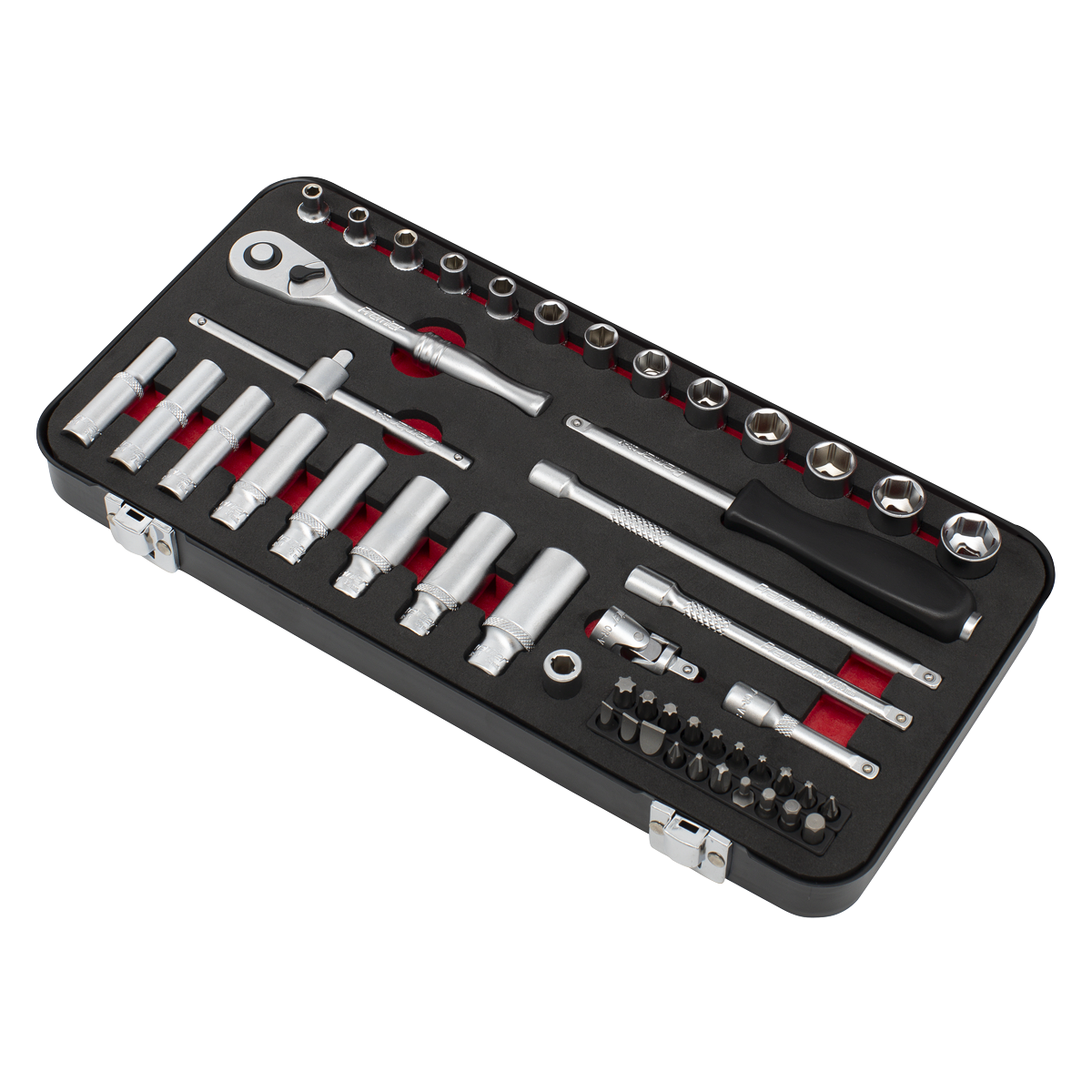 Socket Set 1/4"Sq Drive 49pc AK7920