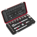 Socket Set 3/8"Sq Drive 31pc AK7921