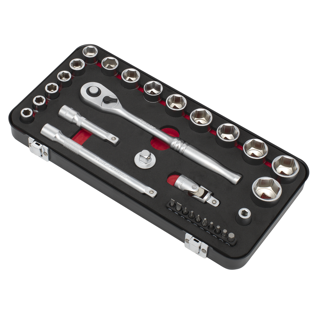 Socket Set 3/8"Sq Drive 31pc AK7921