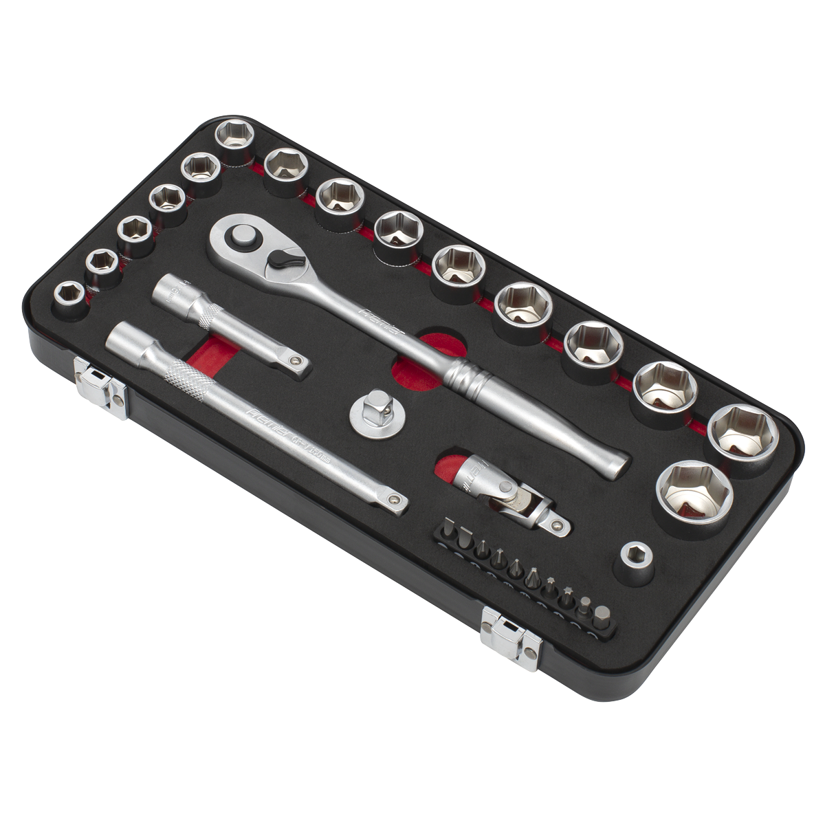 Socket Set 3/8"Sq Drive 31pc AK7921