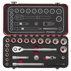 Socket Set 3/8"Sq Drive 31pc AK7921
